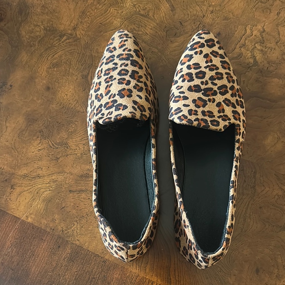 Leopard Print Women's Loafers